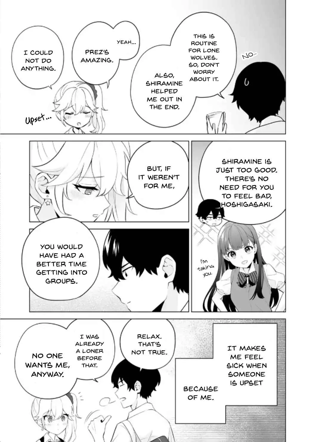 Please Leave Me Alone (For Some Reason, She Wants to Change a Lone Wolf's Helpless High School Life.) Chapter 12 page 5