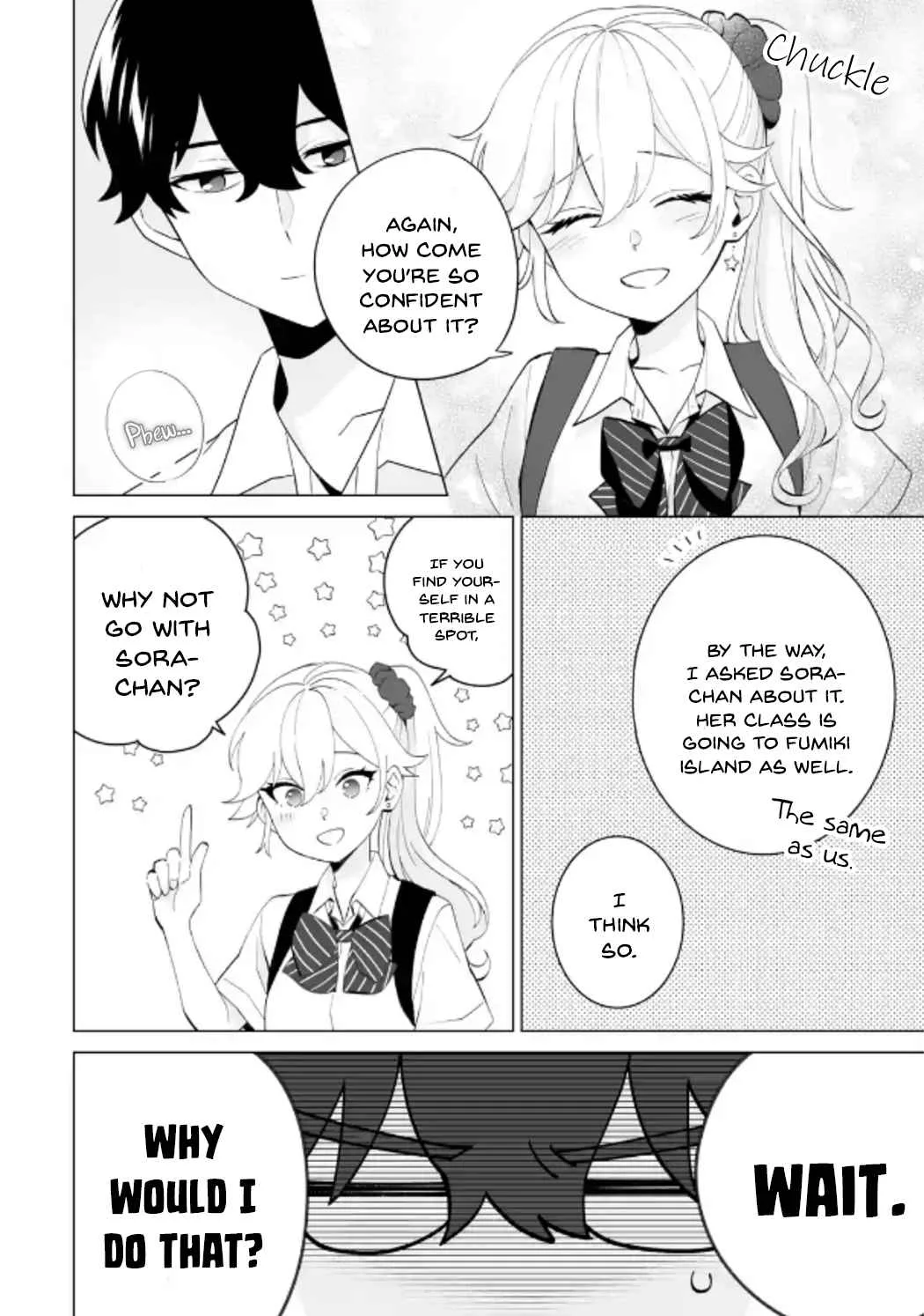 Please Leave Me Alone (For Some Reason, She Wants to Change a Lone Wolf's Helpless High School Life.) Chapter 12 page 6