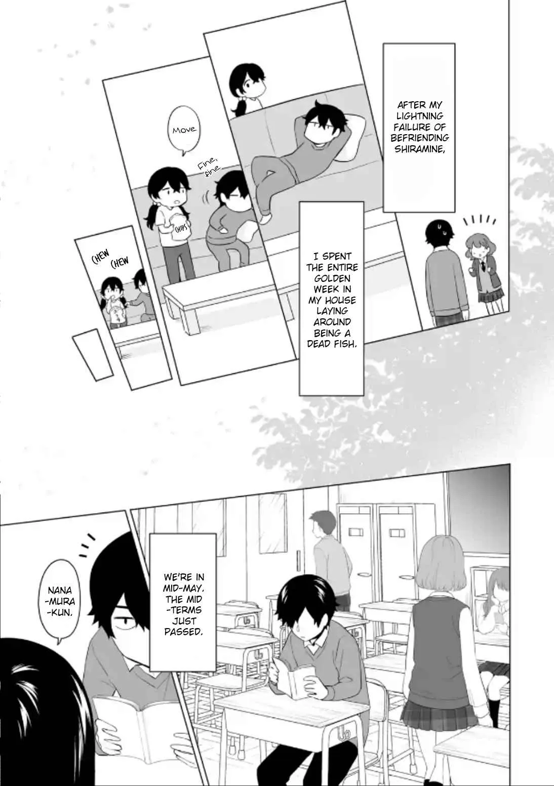 Please Leave Me Alone (For Some Reason, She Wants to Change a Lone Wolf's Helpless High School Life.) Chapter 4 page 27
