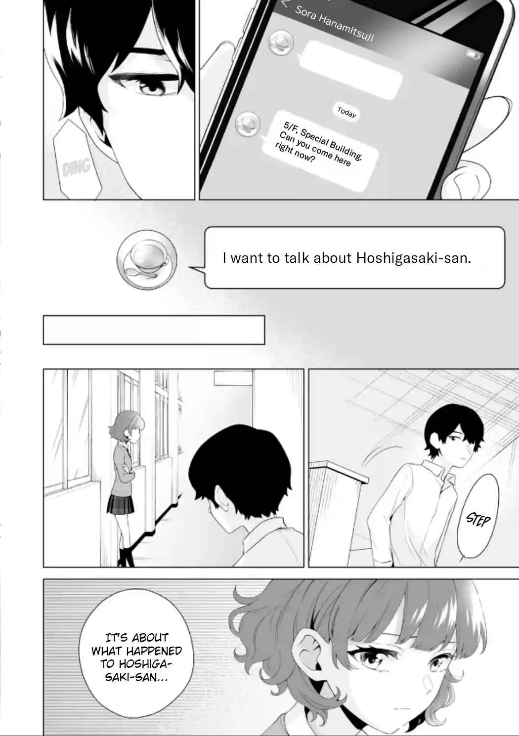 Please Leave Me Alone (For Some Reason, She Wants to Change a Lone Wolf's Helpless High School Life.) Chapter 6 page 28