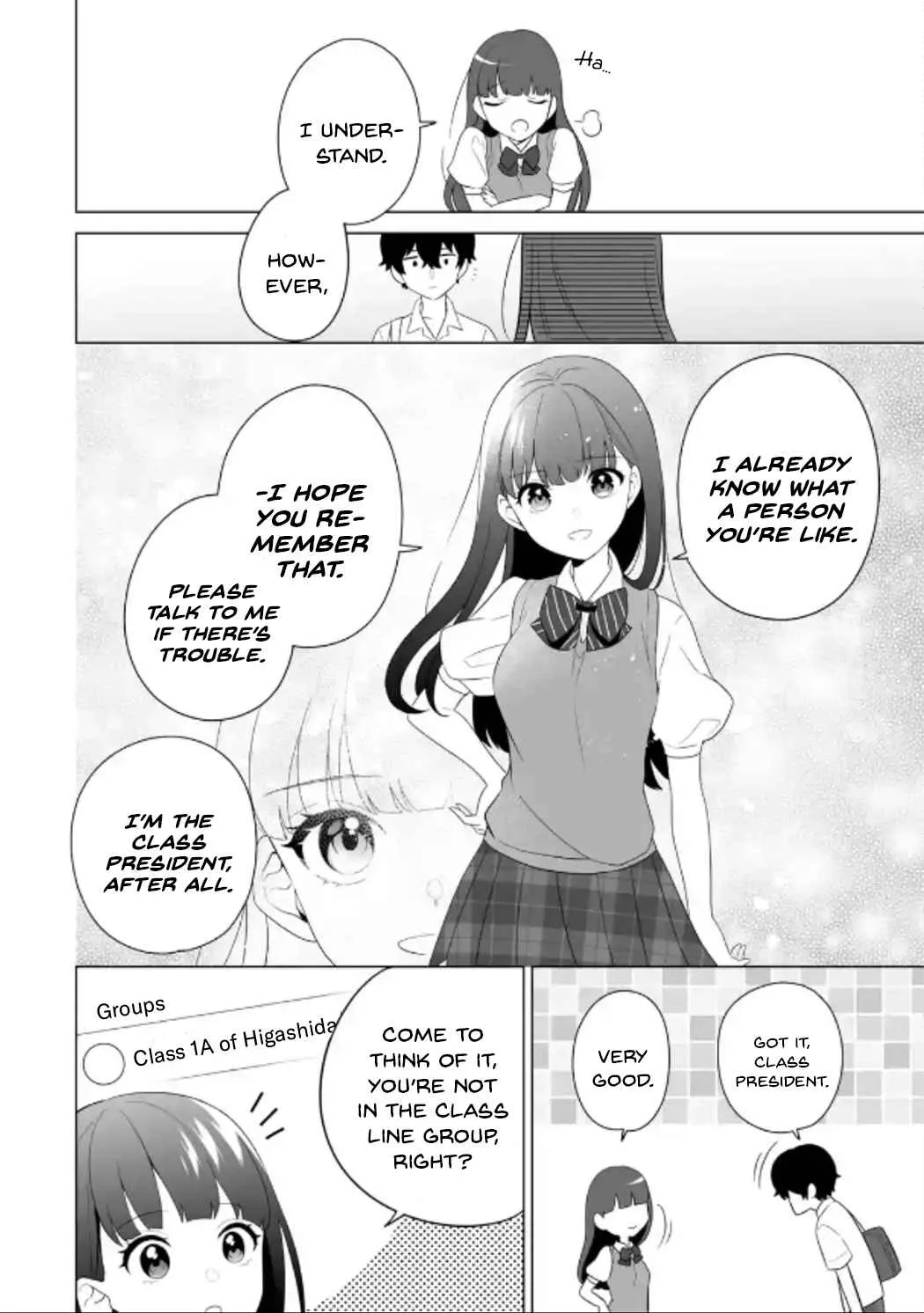Please Leave Me Alone (For Some Reason, She Wants to Change a Lone Wolf's Helpless High School Life.) Chapter 10 page 16