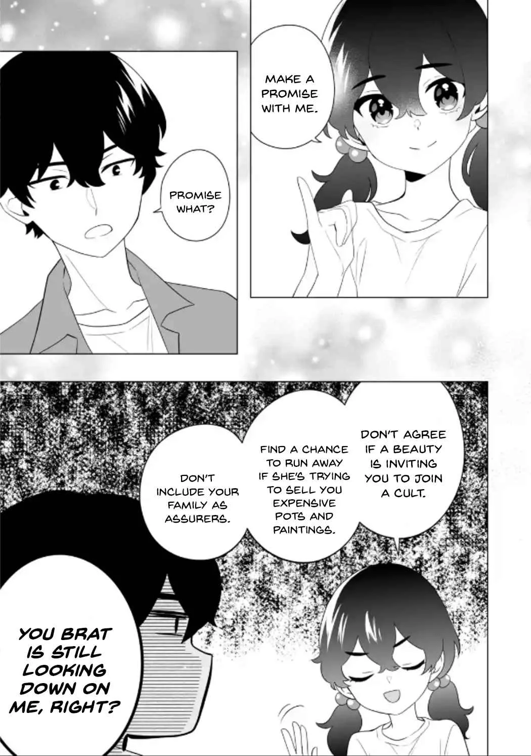 Please Leave Me Alone (For Some Reason, She Wants to Change a Lone Wolf's Helpless High School Life.) Chapter 10 page 27