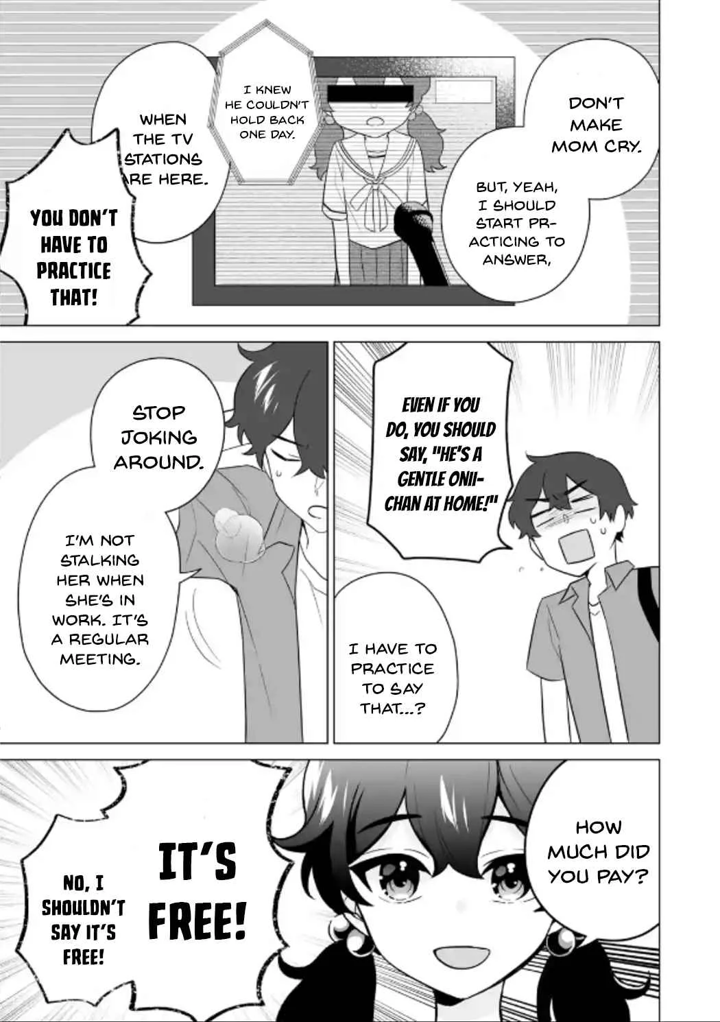 Please Leave Me Alone (For Some Reason, She Wants to Change a Lone Wolf's Helpless High School Life.) Chapter 10 page 25