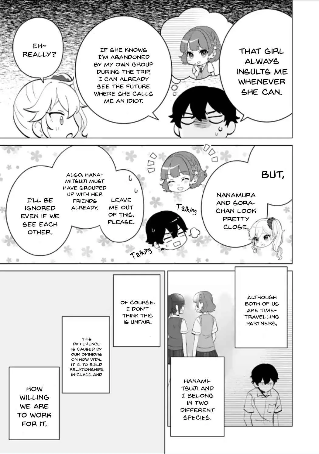 Please Leave Me Alone (For Some Reason, She Wants to Change a Lone Wolf's Helpless High School Life.) Chapter 12 page 7