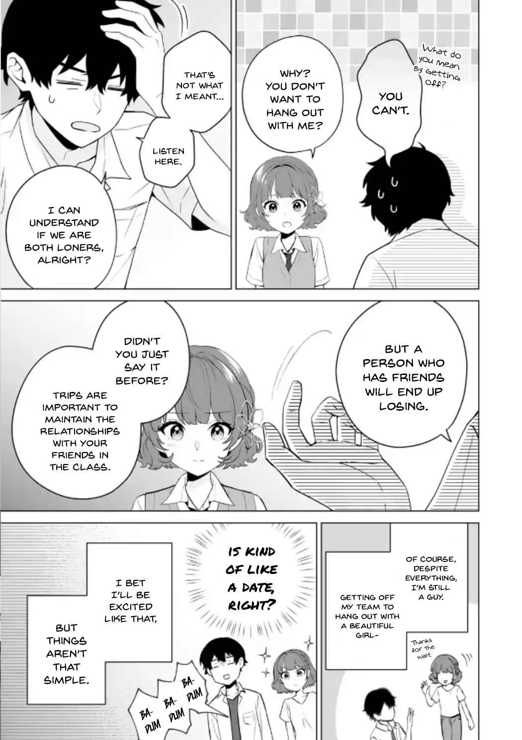 Please Leave Me Alone (For Some Reason, She Wants to Change a Lone Wolf's Helpless High School Life.) Chapter 12 page 21