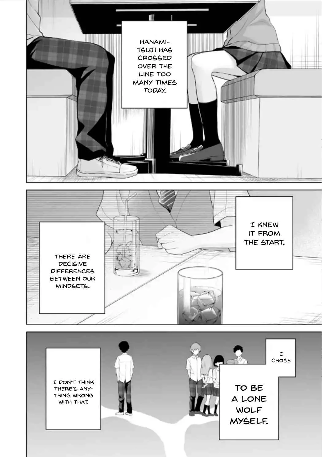 Please Leave Me Alone (For Some Reason, She Wants to Change a Lone Wolf's Helpless High School Life.) Chapter 12 page 24