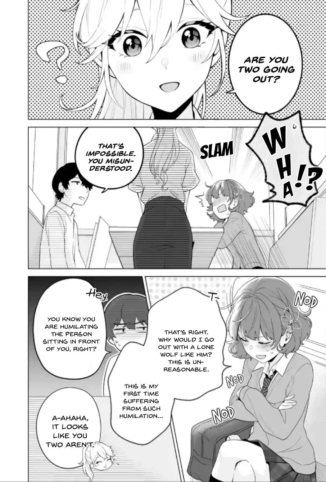 Please Leave Me Alone (For Some Reason, She Wants to Change a Lone Wolf's Helpless High School Life.) Chapter 9 page 4