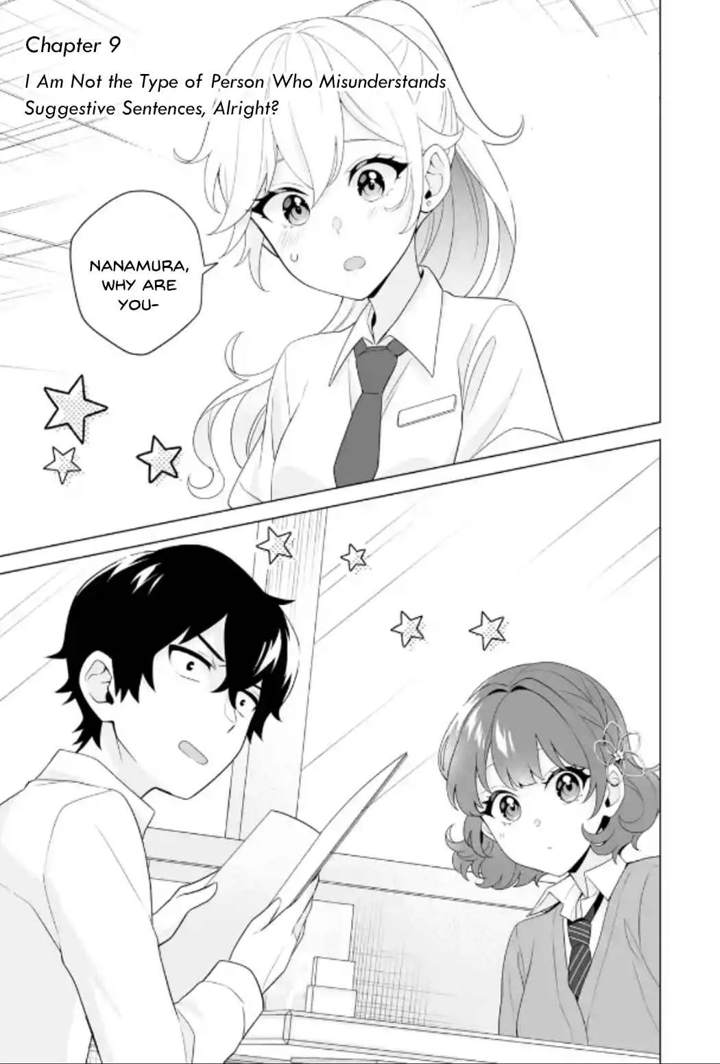Please Leave Me Alone (For Some Reason, She Wants to Change a Lone Wolf's Helpless High School Life.) Chapter 9 page 1