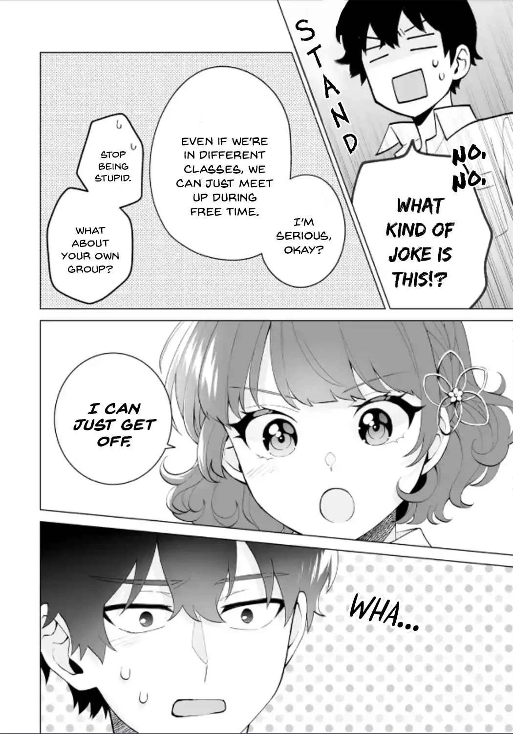 Please Leave Me Alone (For Some Reason, She Wants to Change a Lone Wolf's Helpless High School Life.) Chapter 12 page 20