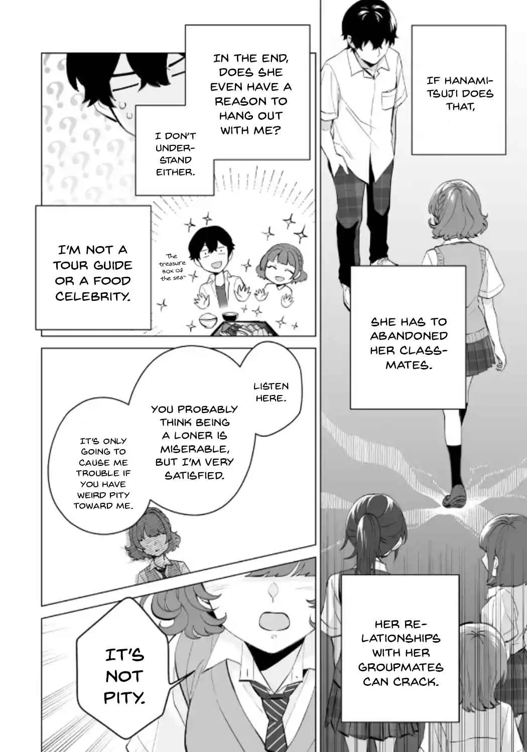 Please Leave Me Alone (For Some Reason, She Wants to Change a Lone Wolf's Helpless High School Life.) Chapter 12 page 22