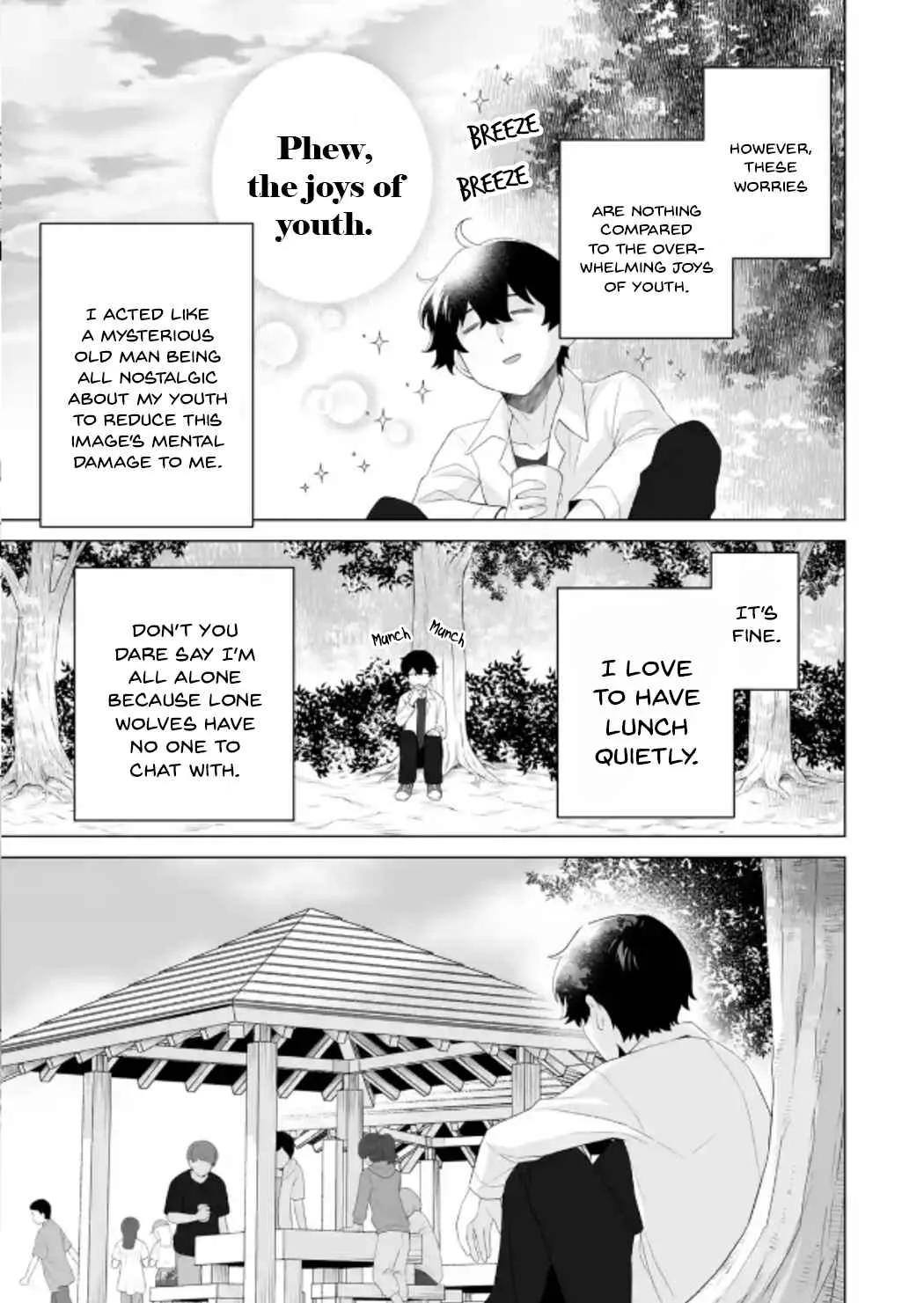 Please Leave Me Alone (For Some Reason, She Wants to Change a Lone Wolf's Helpless High School Life.) Chapter 13 page 9