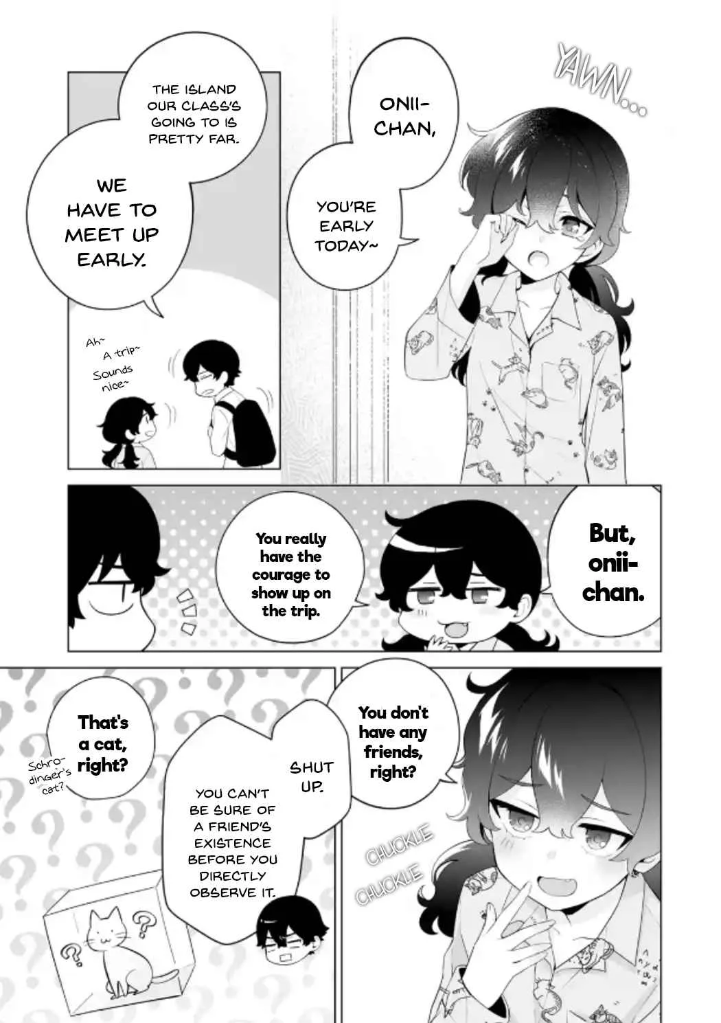 Please Leave Me Alone (For Some Reason, She Wants to Change a Lone Wolf's Helpless High School Life.) Chapter 13 page 3