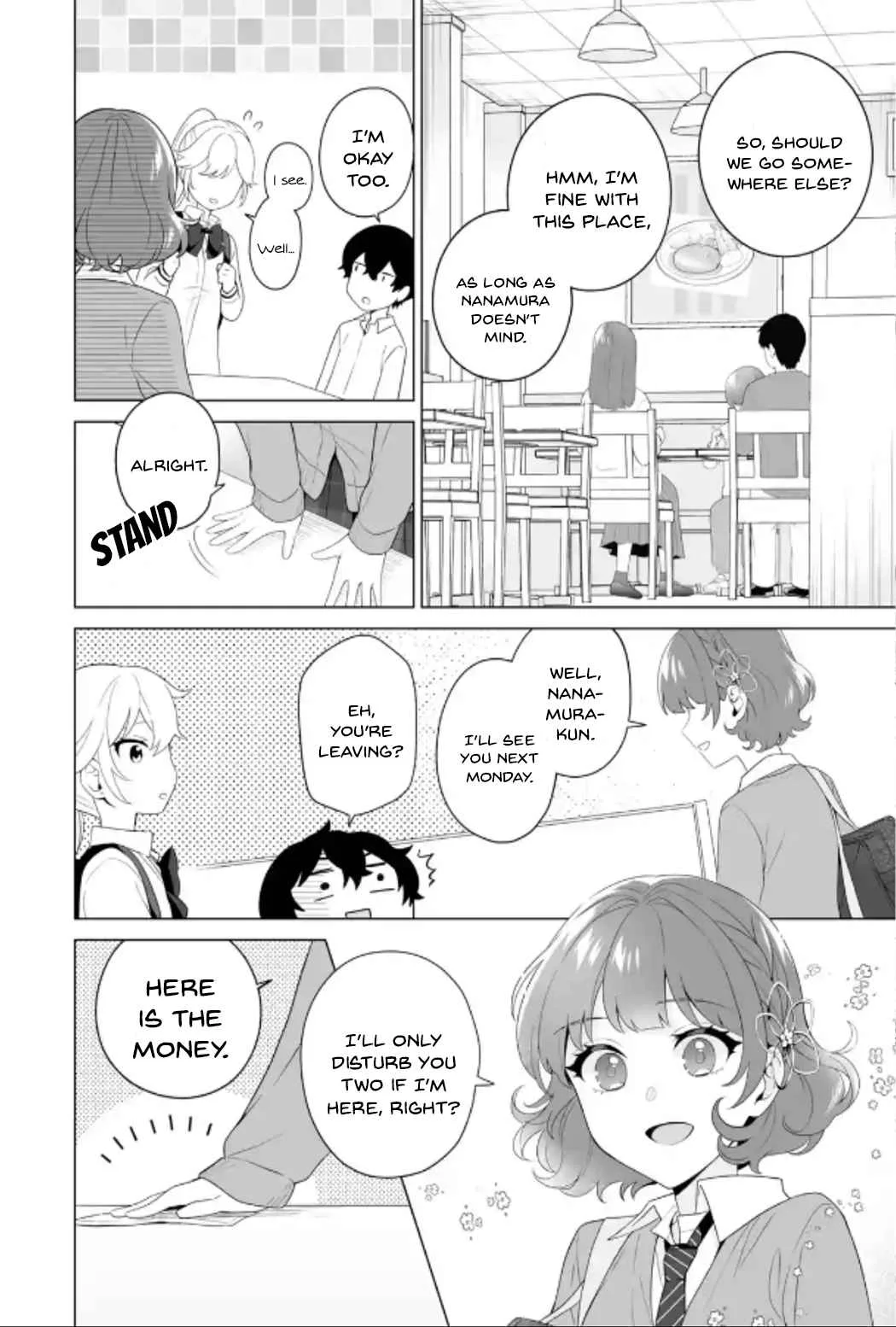 Please Leave Me Alone (For Some Reason, She Wants to Change a Lone Wolf's Helpless High School Life.) Chapter 9 page 12