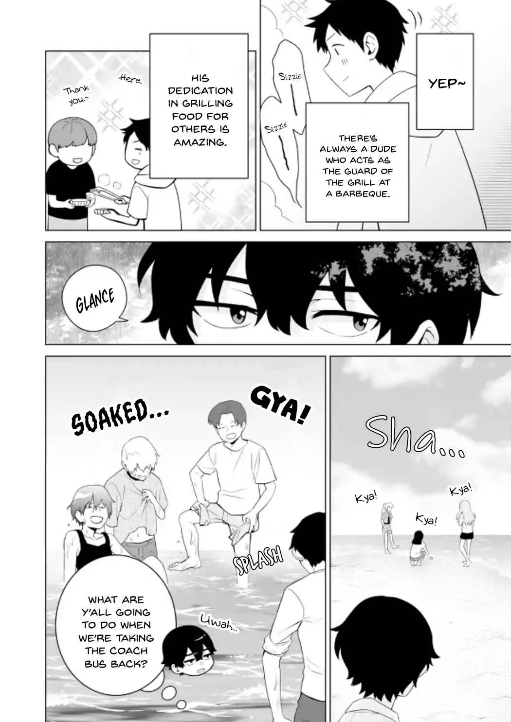 Please Leave Me Alone (For Some Reason, She Wants to Change a Lone Wolf's Helpless High School Life.) Chapter 13 page 8