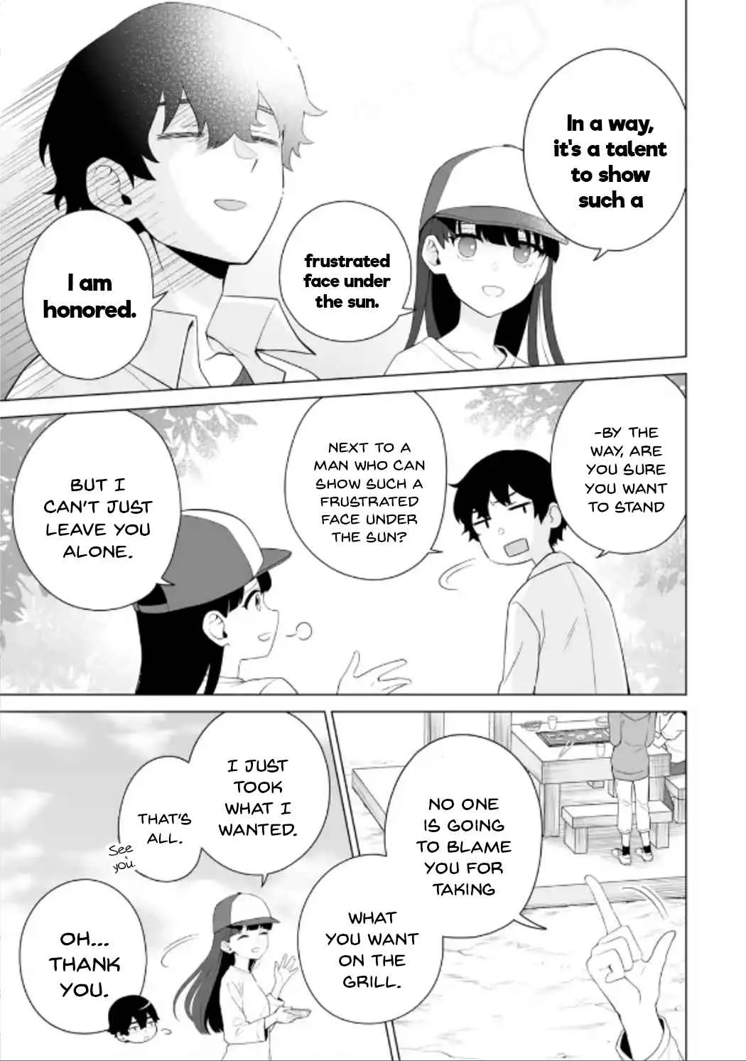 Please Leave Me Alone (For Some Reason, She Wants to Change a Lone Wolf's Helpless High School Life.) Chapter 13 page 17
