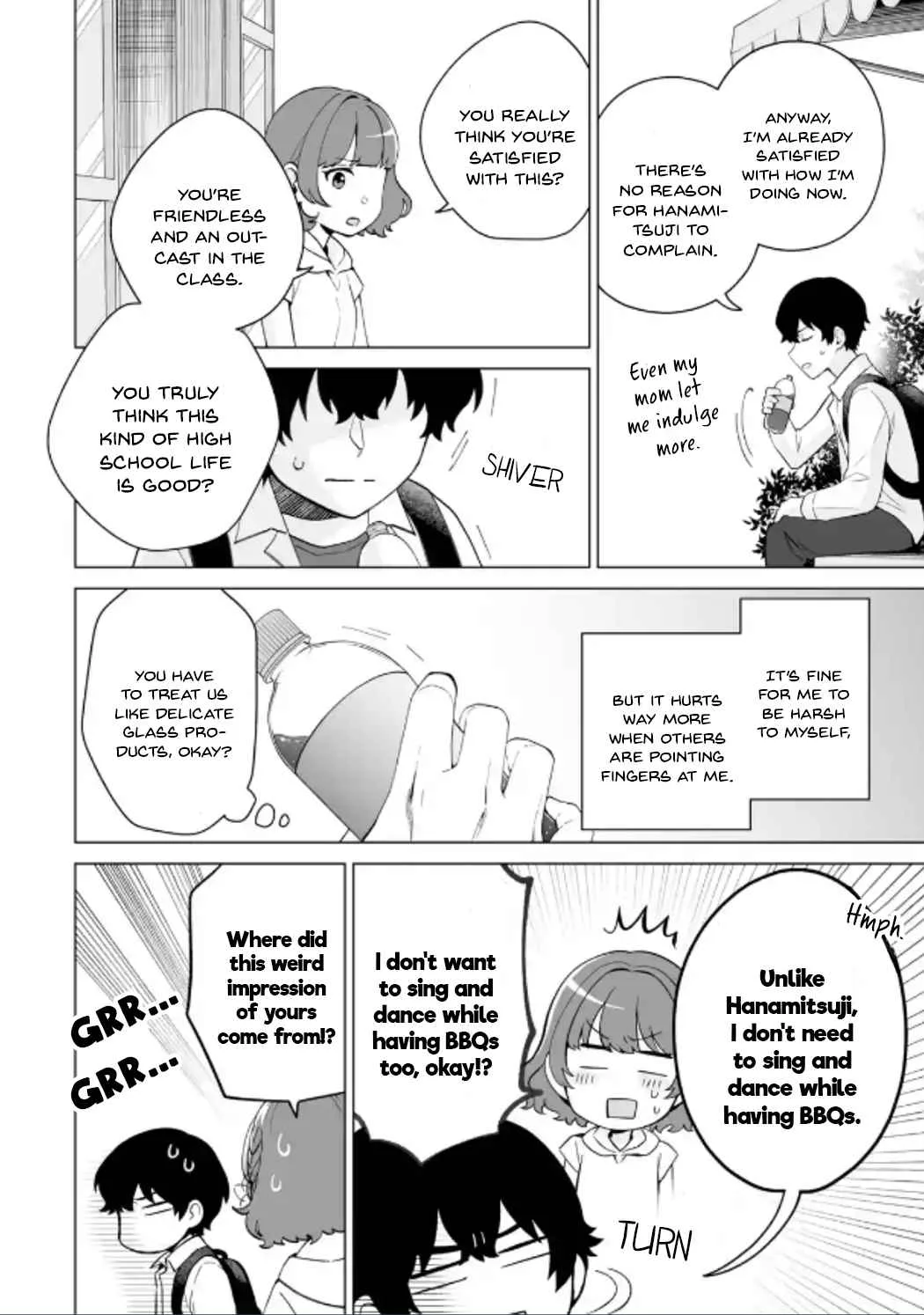 Please Leave Me Alone (For Some Reason, She Wants to Change a Lone Wolf's Helpless High School Life.) Chapter 15 page 10