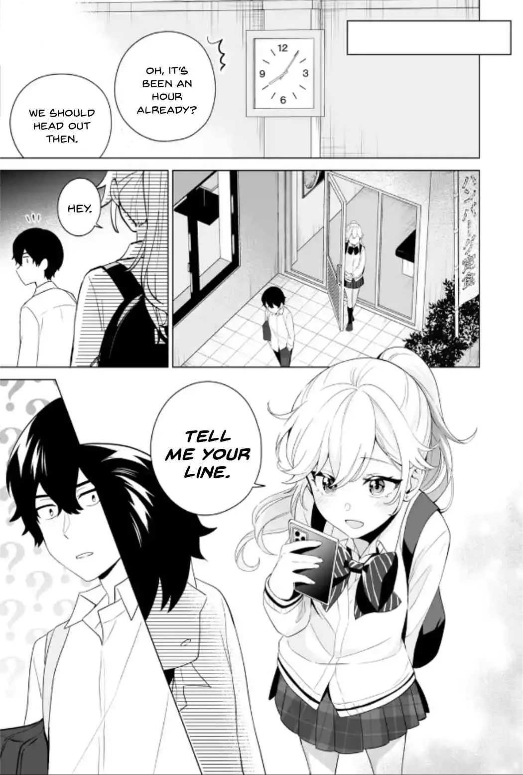 Please Leave Me Alone (For Some Reason, She Wants to Change a Lone Wolf's Helpless High School Life.) Chapter 9 page 23