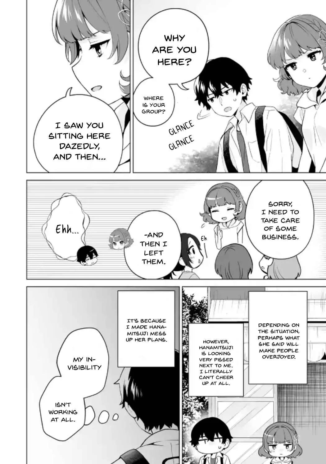 Please Leave Me Alone (For Some Reason, She Wants to Change a Lone Wolf's Helpless High School Life.) Chapter 15 page 4