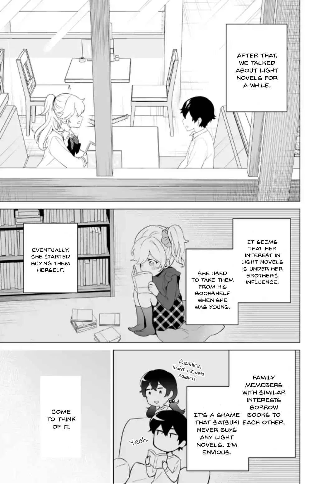 Please Leave Me Alone (For Some Reason, She Wants to Change a Lone Wolf's Helpless High School Life.) Chapter 9 page 21