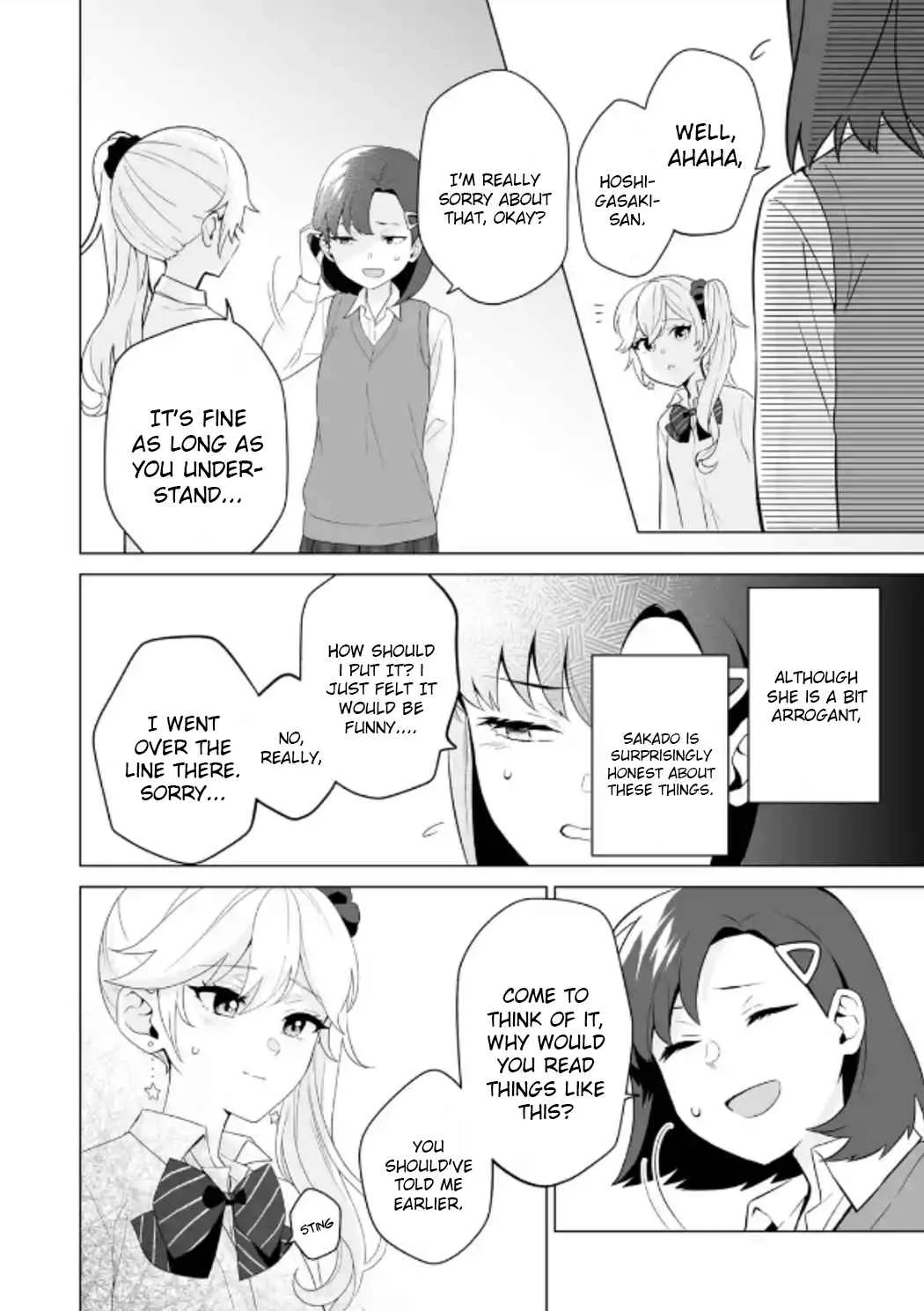 Please Leave Me Alone (For Some Reason, She Wants to Change a Lone Wolf's Helpless High School Life.) Chapter 8 page 10