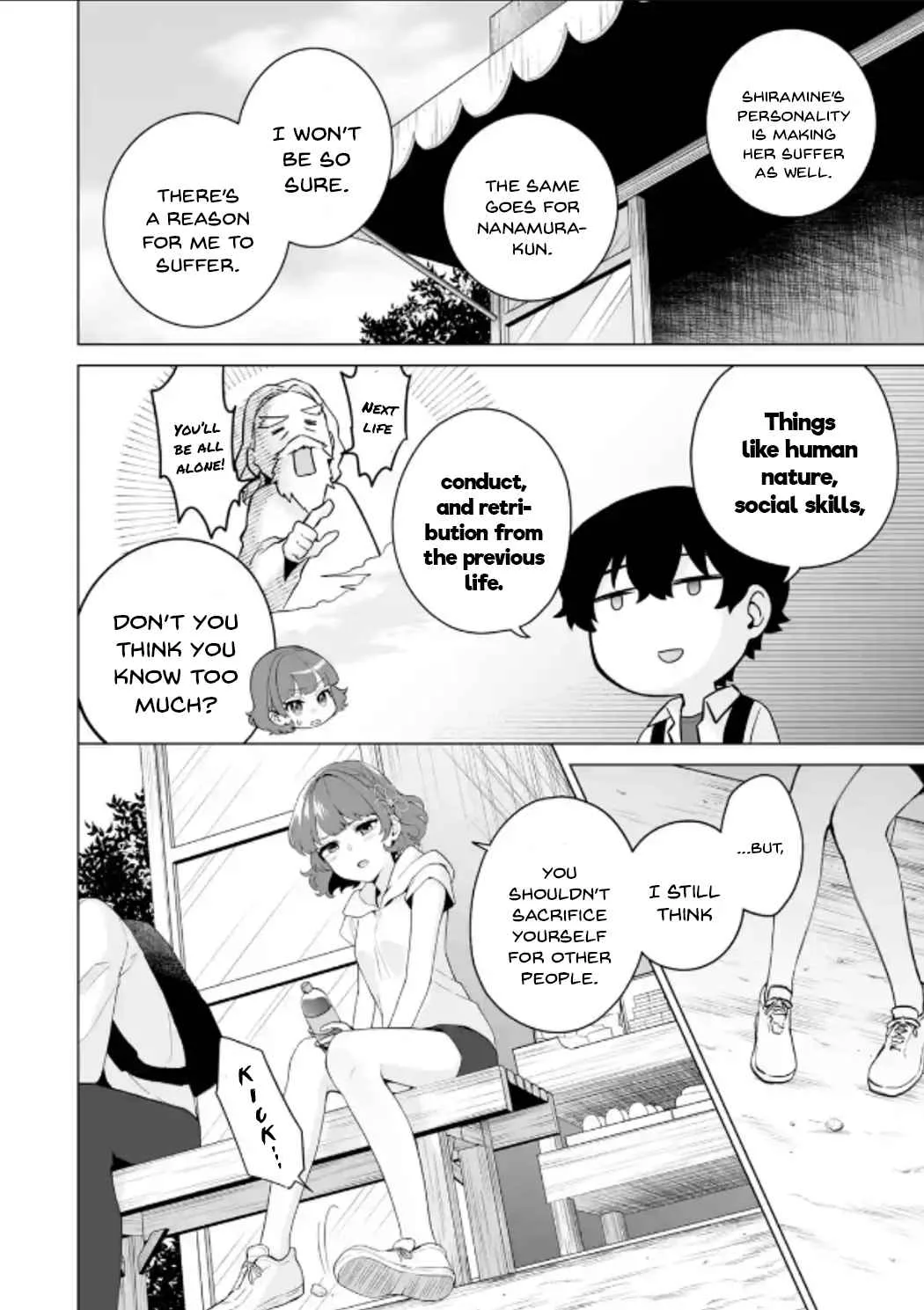Please Leave Me Alone (For Some Reason, She Wants to Change a Lone Wolf's Helpless High School Life.) Chapter 15 page 6