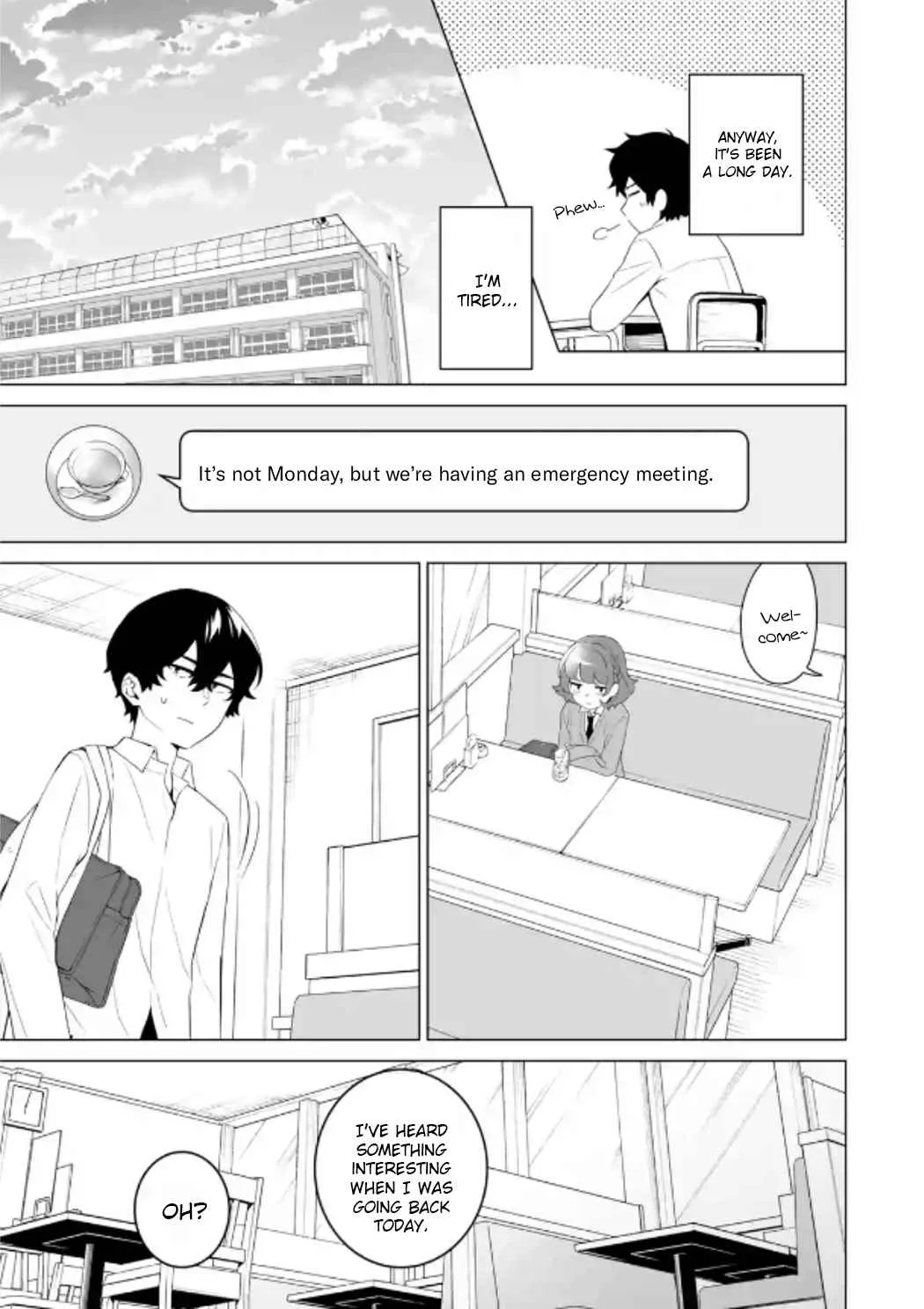 Please Leave Me Alone (For Some Reason, She Wants to Change a Lone Wolf's Helpless High School Life.) Chapter 8 page 13