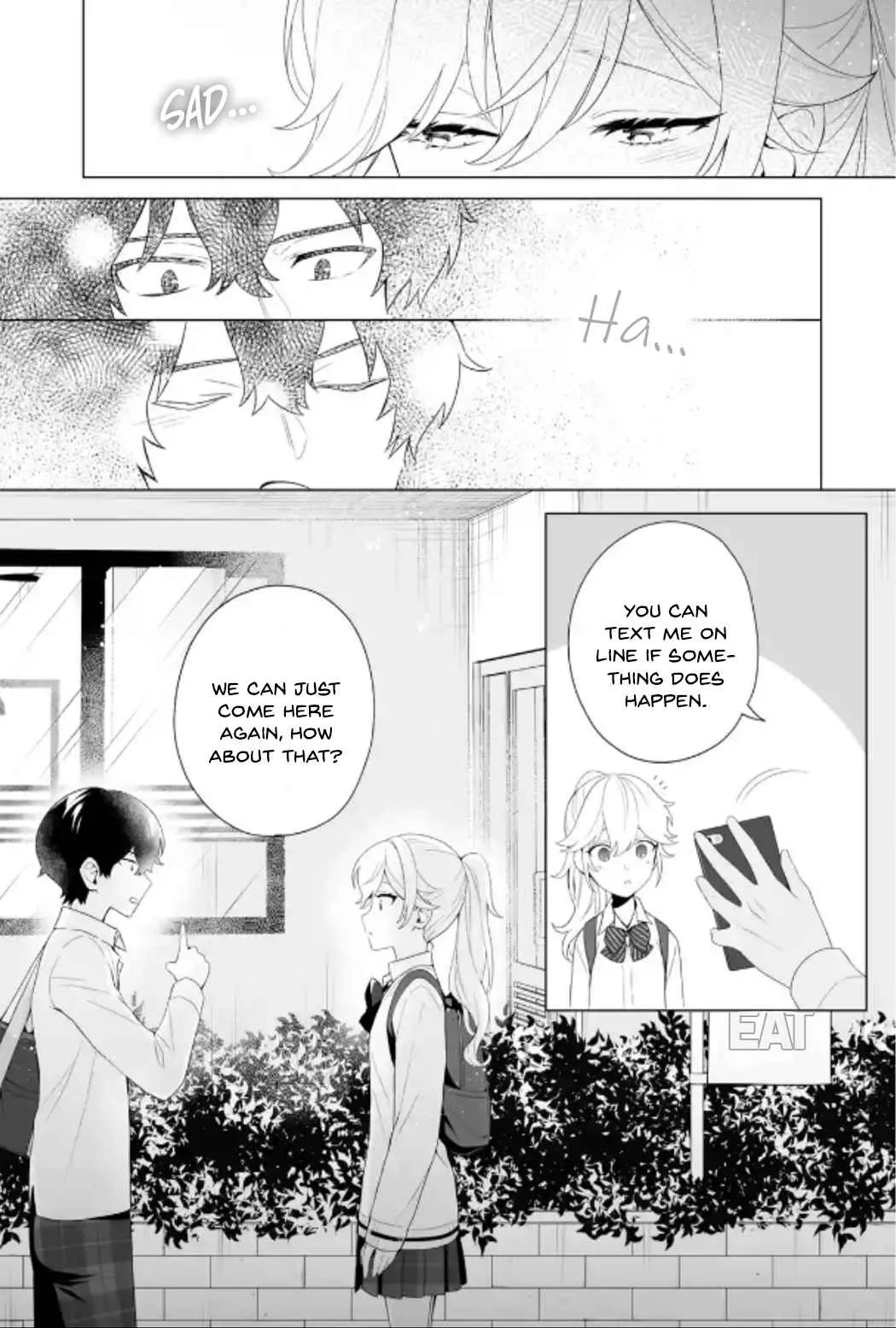 Please Leave Me Alone (For Some Reason, She Wants to Change a Lone Wolf's Helpless High School Life.) Chapter 9 page 27