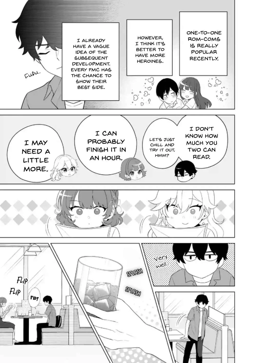 Please Leave Me Alone (For Some Reason, She Wants to Change a Lone Wolf's Helpless High School Life.) Chapter 11 page 7