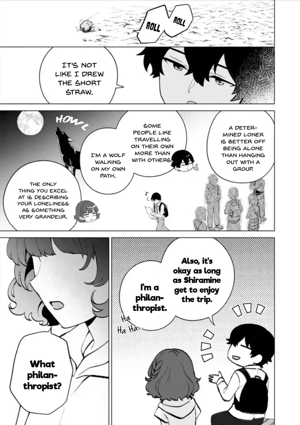 Please Leave Me Alone (For Some Reason, She Wants to Change a Lone Wolf's Helpless High School Life.) Chapter 15 page 7