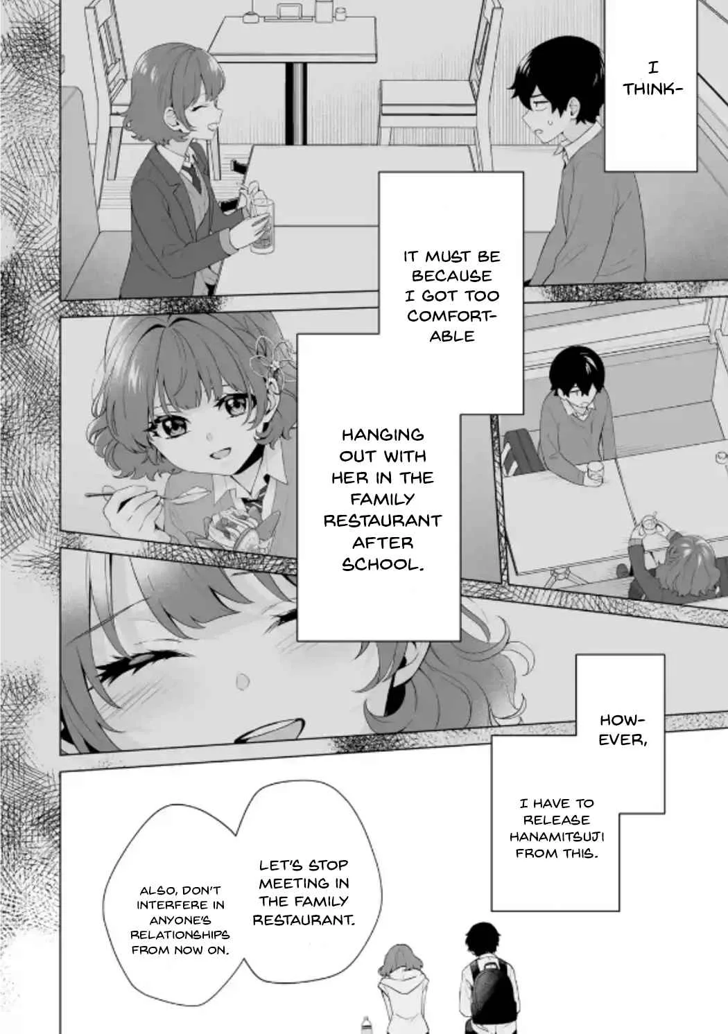 Please Leave Me Alone (For Some Reason, She Wants to Change a Lone Wolf's Helpless High School Life.) Chapter 15 page 16