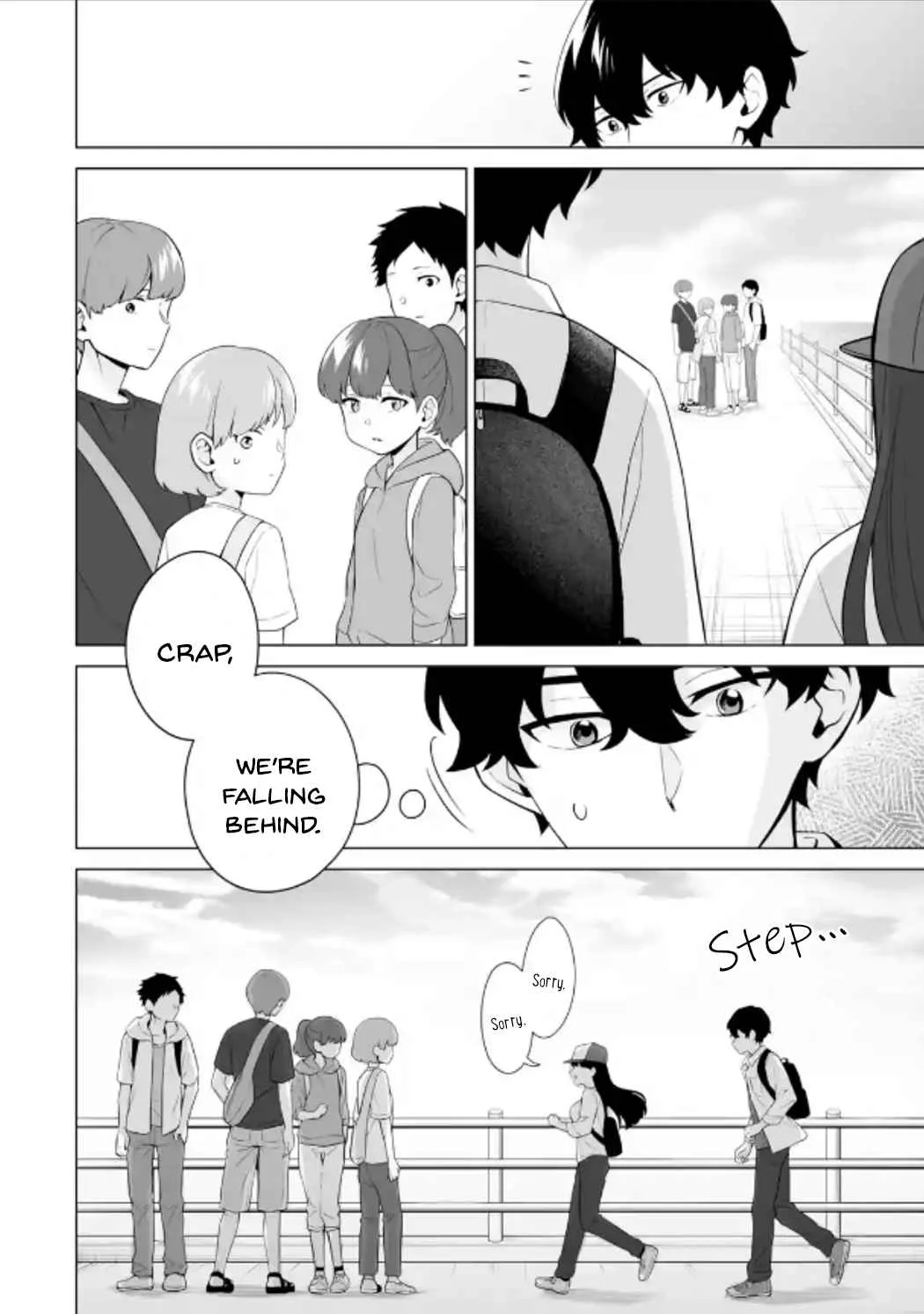 Please Leave Me Alone (For Some Reason, She Wants to Change a Lone Wolf's Helpless High School Life.) Chapter 13 page 24