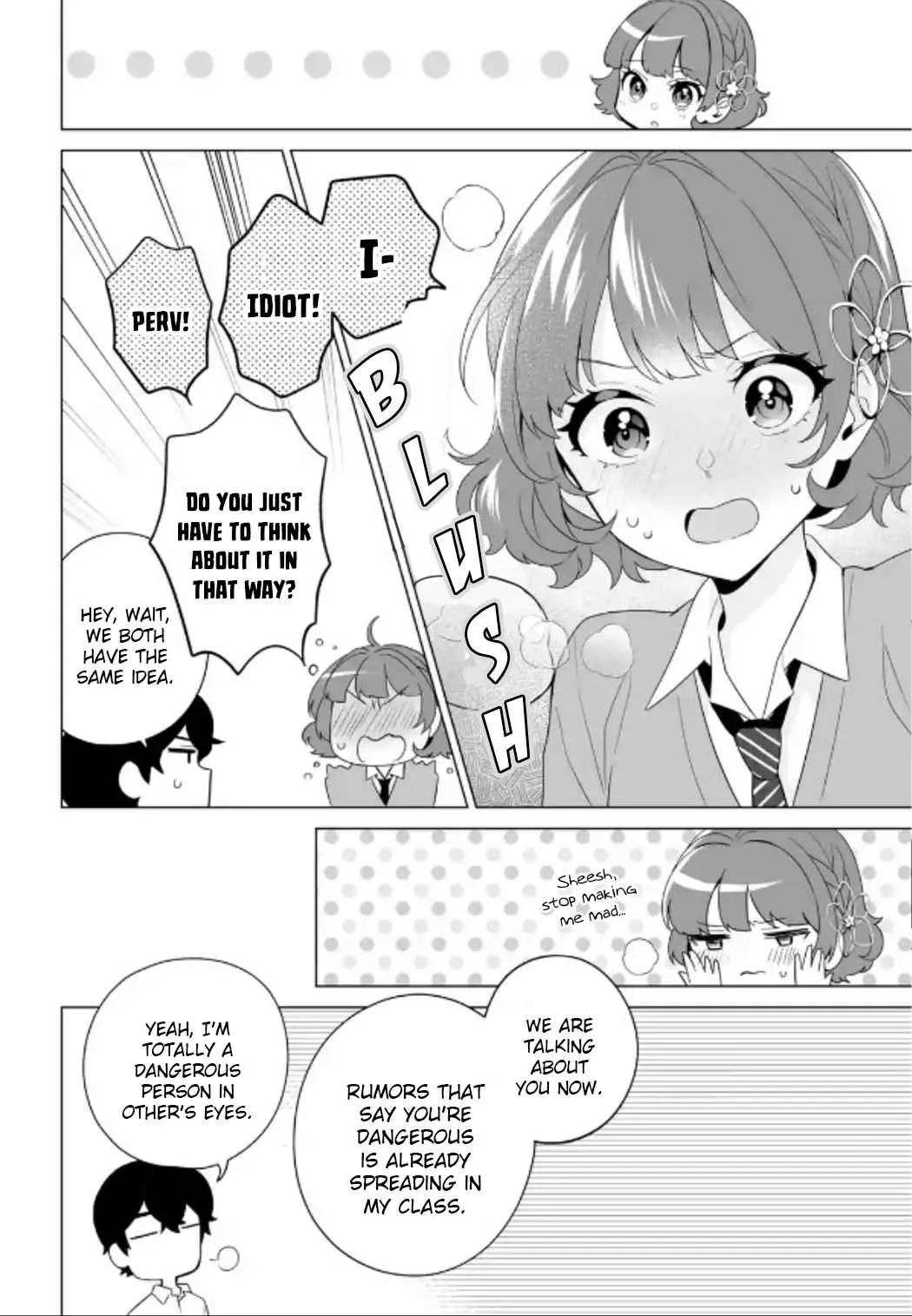 Please Leave Me Alone (For Some Reason, She Wants to Change a Lone Wolf's Helpless High School Life.) Chapter 8 page 18