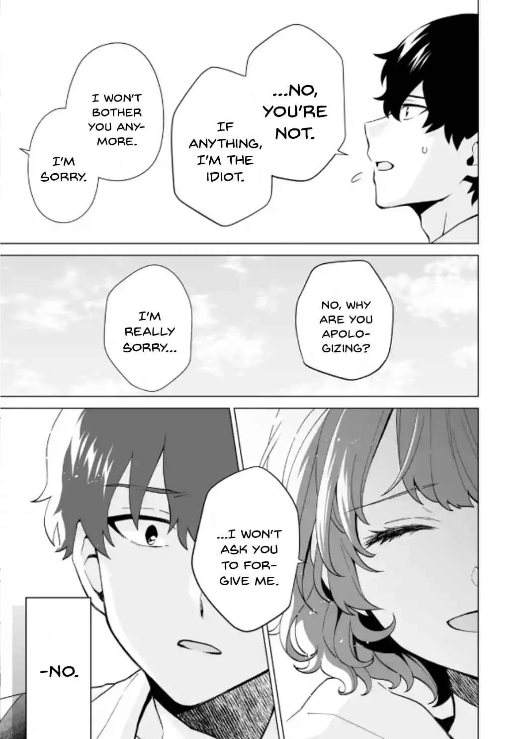 Please Leave Me Alone (For Some Reason, She Wants to Change a Lone Wolf's Helpless High School Life.) Chapter 15 page 19