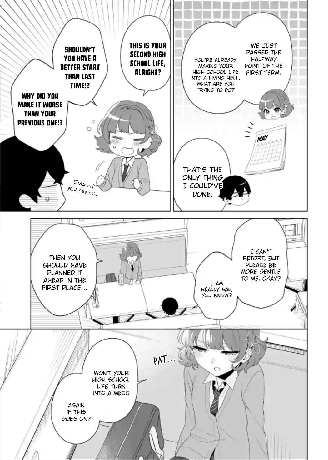 Please Leave Me Alone (For Some Reason, She Wants to Change a Lone Wolf's Helpless High School Life.) Chapter 8 page 19