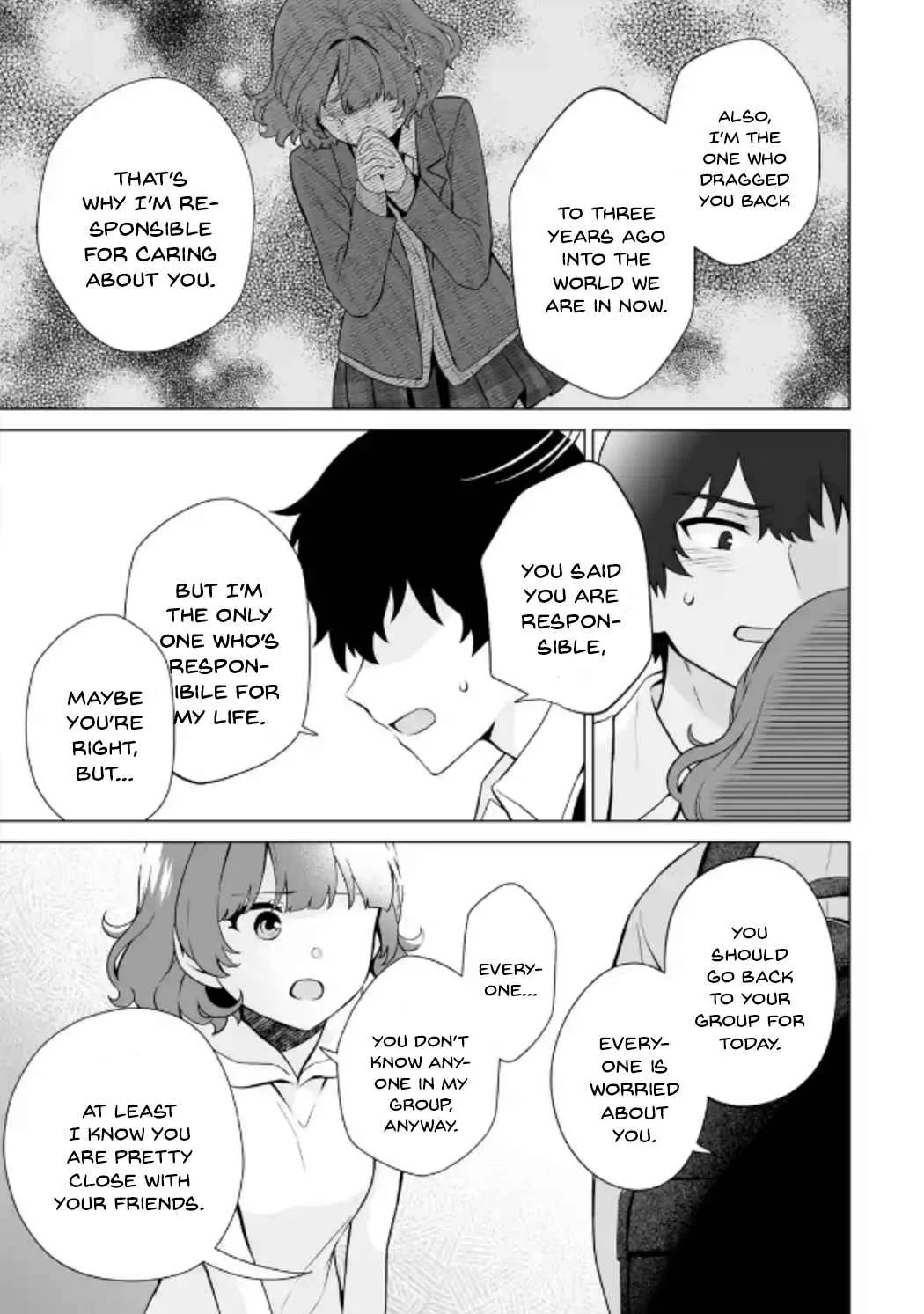 Please Leave Me Alone (For Some Reason, She Wants to Change a Lone Wolf's Helpless High School Life.) Chapter 15 page 13