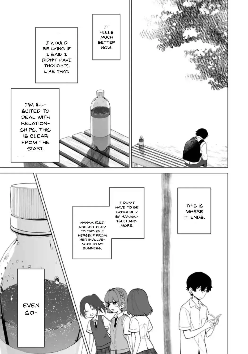 Please Leave Me Alone (For Some Reason, She Wants to Change a Lone Wolf's Helpless High School Life.) Chapter 15 page 21
