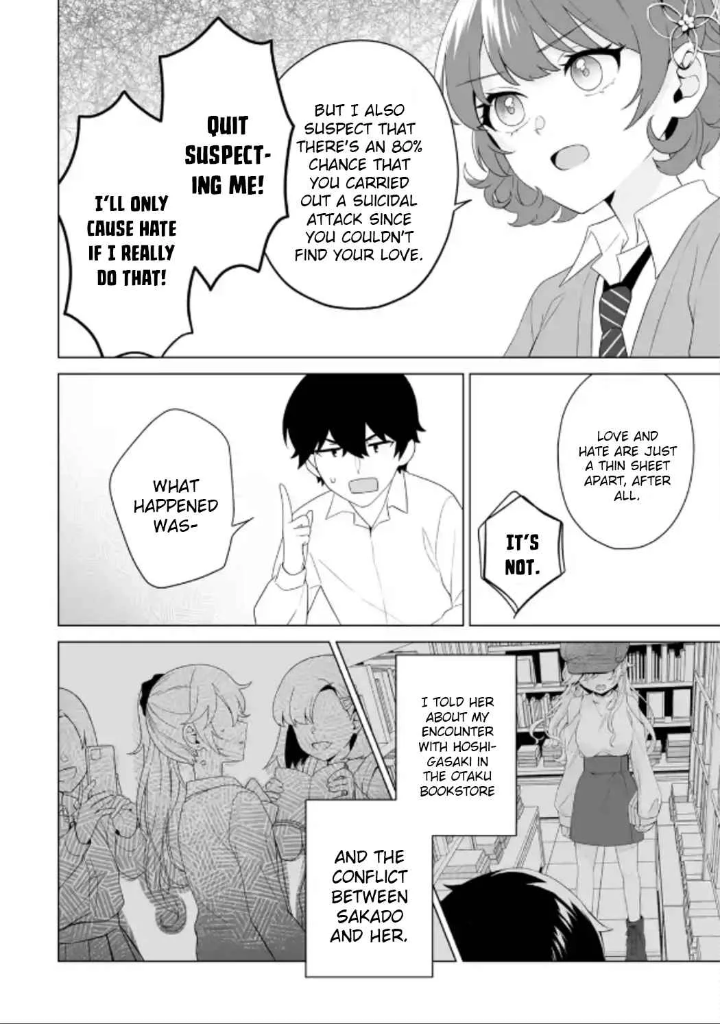 Please Leave Me Alone (For Some Reason, She Wants to Change a Lone Wolf's Helpless High School Life.) Chapter 8 page 16
