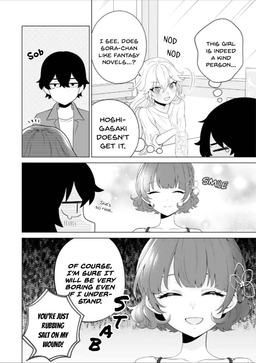 Please Leave Me Alone (For Some Reason, She Wants to Change a Lone Wolf's Helpless High School Life.) Chapter 11 page 14