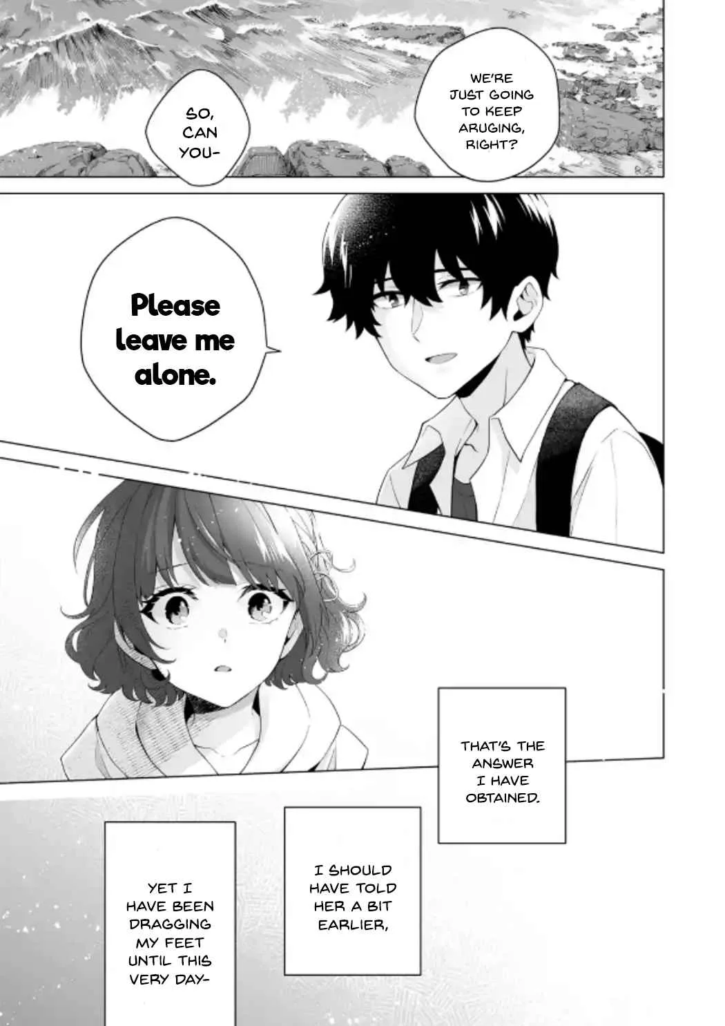 Please Leave Me Alone (For Some Reason, She Wants to Change a Lone Wolf's Helpless High School Life.) Chapter 15 page 15