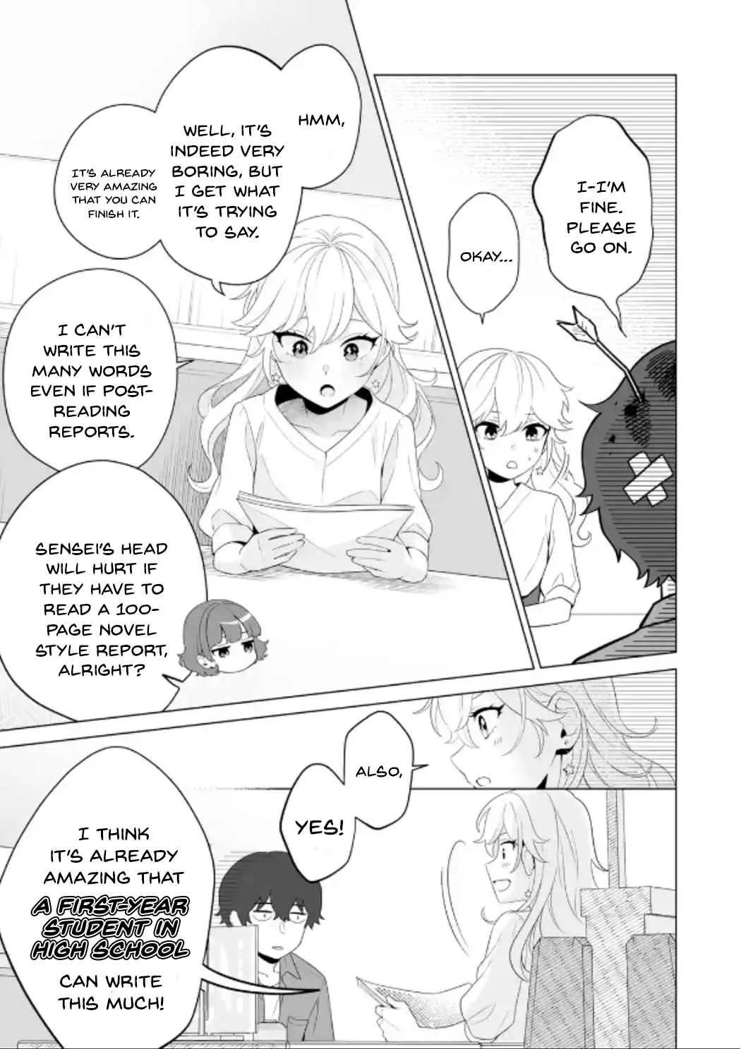 Please Leave Me Alone (For Some Reason, She Wants to Change a Lone Wolf's Helpless High School Life.) Chapter 11 page 19