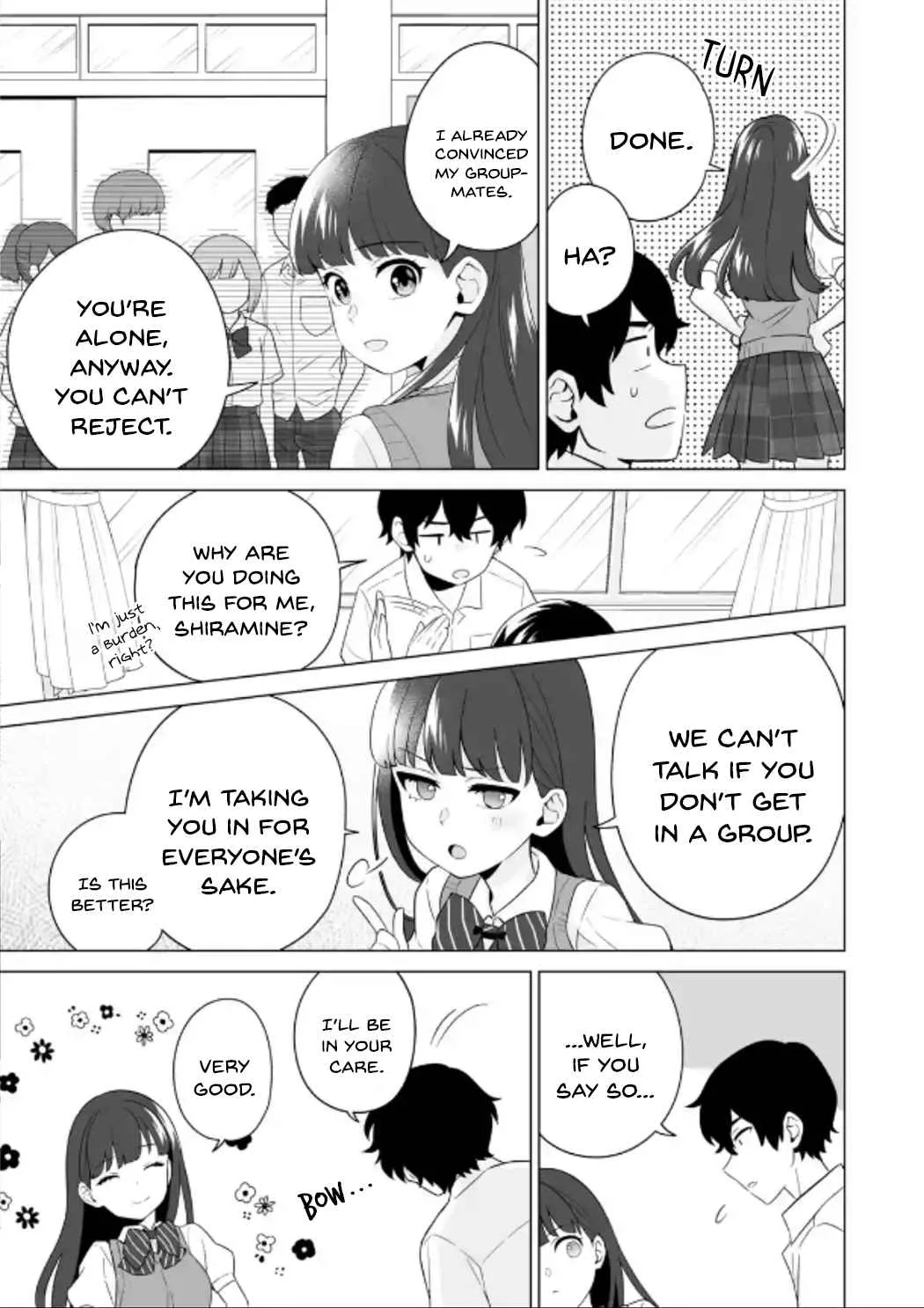 Please Leave Me Alone (For Some Reason, She Wants to Change a Lone Wolf's Helpless High School Life.) Chapter 11 page 29