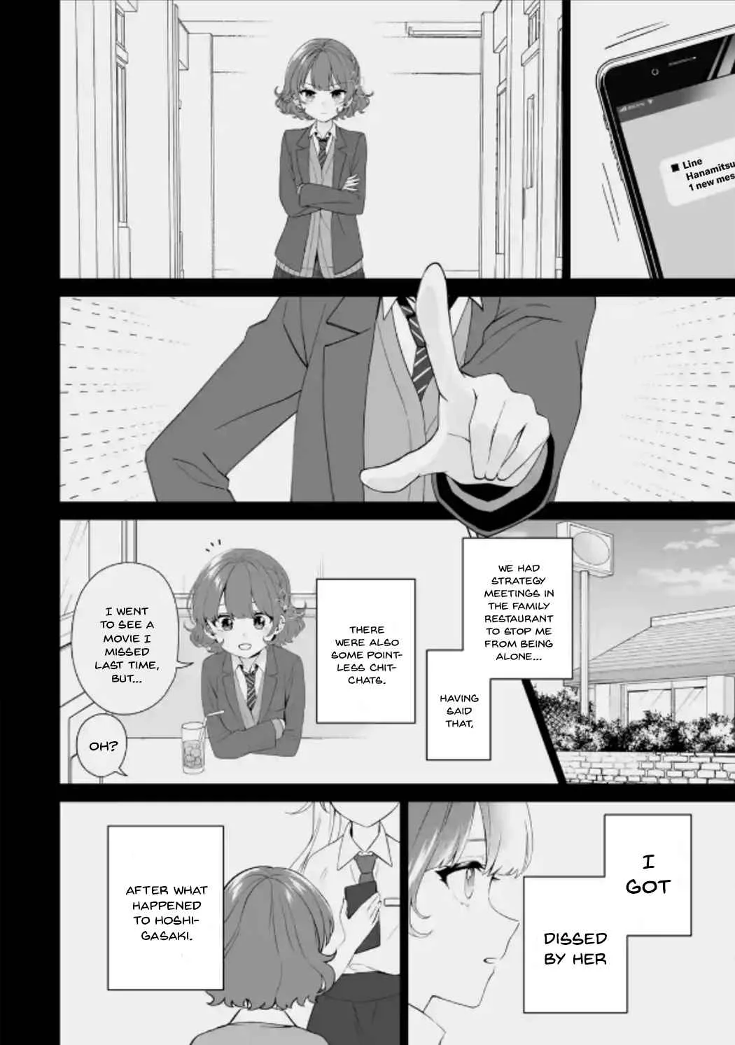 Please Leave Me Alone (For Some Reason, She Wants to Change a Lone Wolf's Helpless High School Life.) Chapter 15 page 26