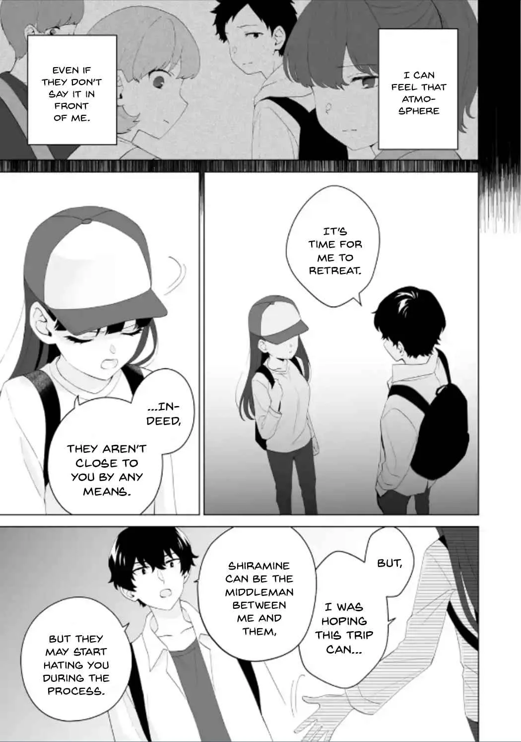 Please Leave Me Alone (For Some Reason, She Wants to Change a Lone Wolf's Helpless High School Life.) Chapter 14 page 5