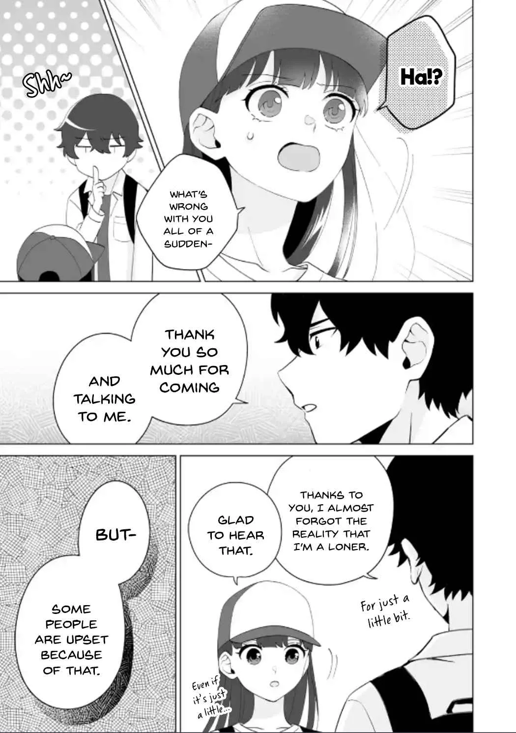 Please Leave Me Alone (For Some Reason, She Wants to Change a Lone Wolf's Helpless High School Life.) Chapter 14 page 3