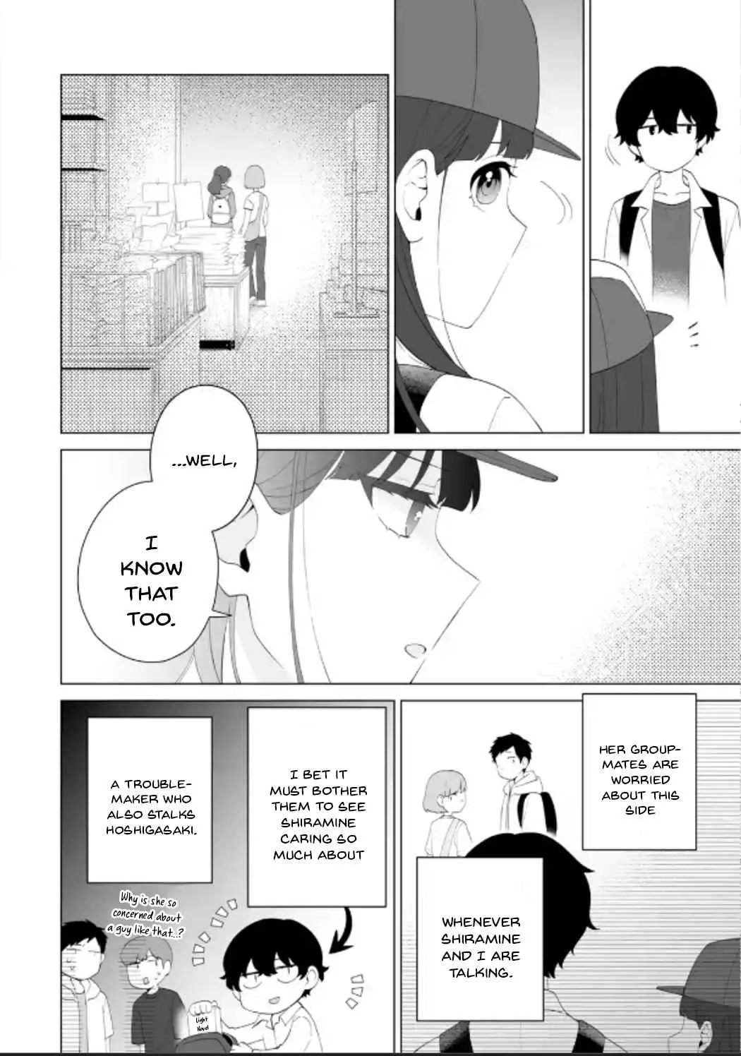 Please Leave Me Alone (For Some Reason, She Wants to Change a Lone Wolf's Helpless High School Life.) Chapter 14 page 4