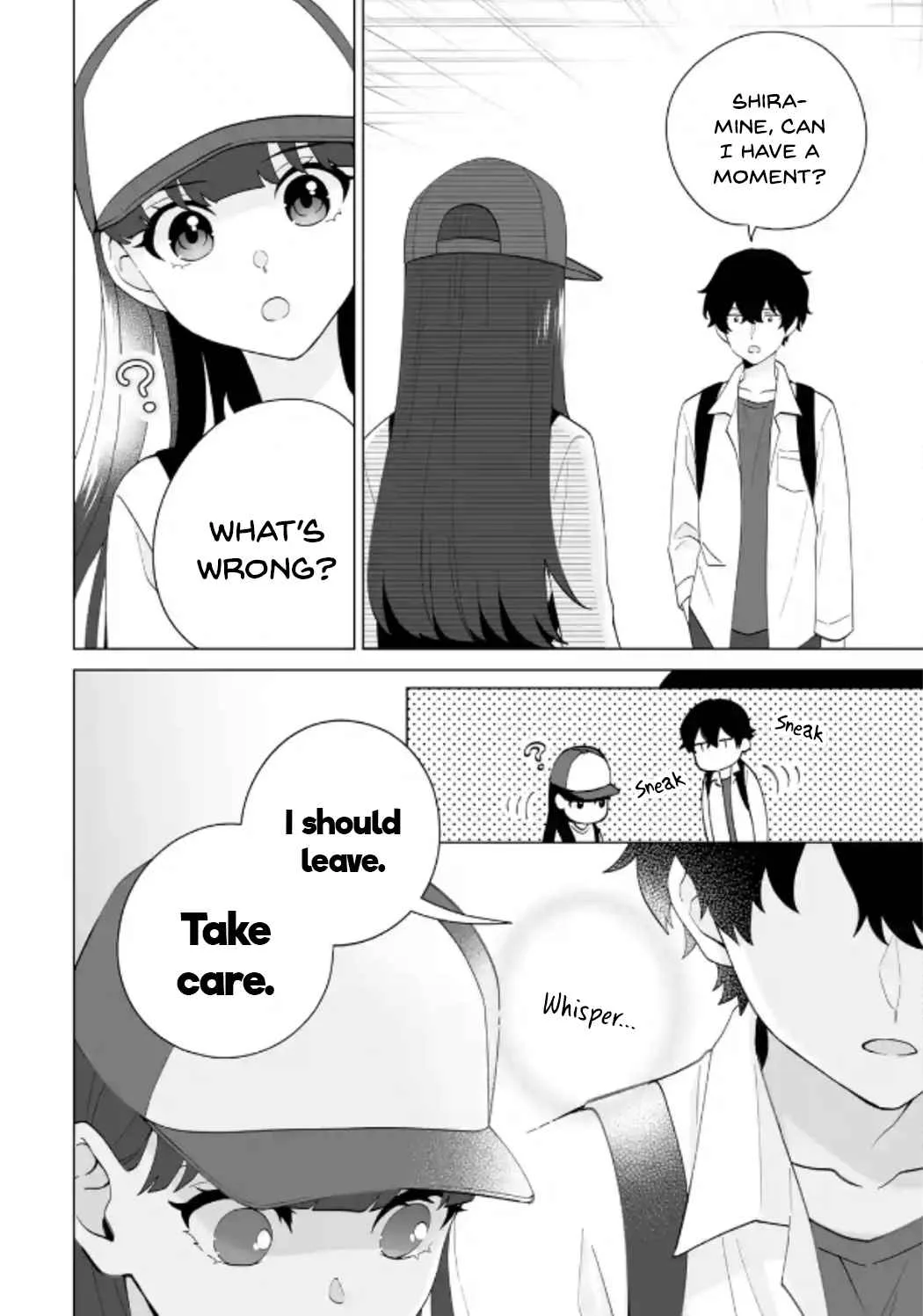 Please Leave Me Alone (For Some Reason, She Wants to Change a Lone Wolf's Helpless High School Life.) Chapter 14 page 2