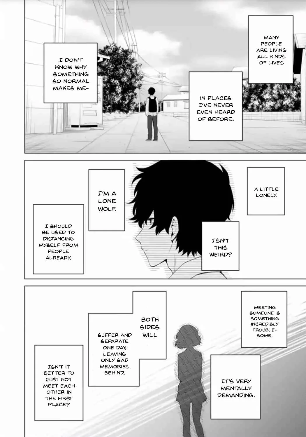 Please Leave Me Alone (For Some Reason, She Wants to Change a Lone Wolf's Helpless High School Life.) Chapter 14 page 20