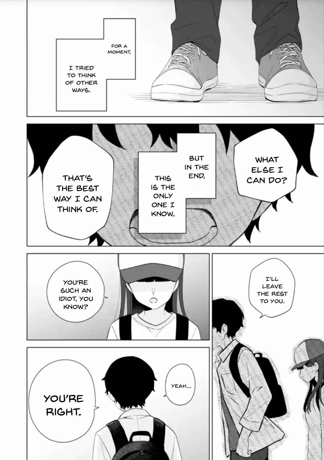 Please Leave Me Alone (For Some Reason, She Wants to Change a Lone Wolf's Helpless High School Life.) Chapter 14 page 16