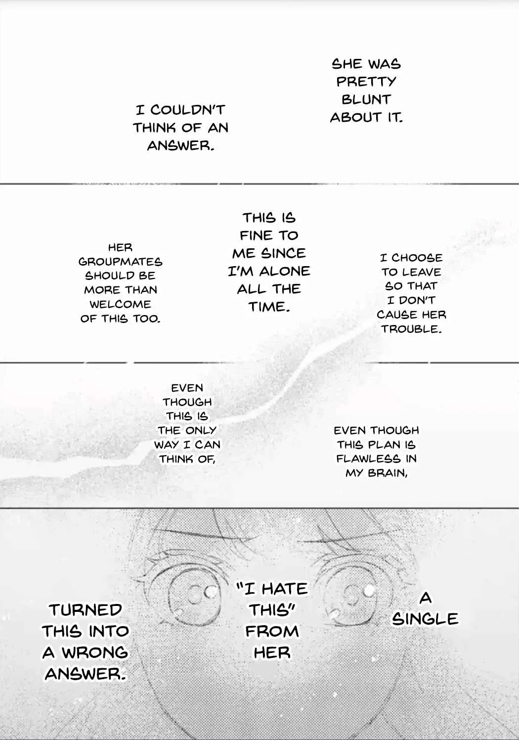 Please Leave Me Alone (For Some Reason, She Wants to Change a Lone Wolf's Helpless High School Life.) Chapter 14 page 14