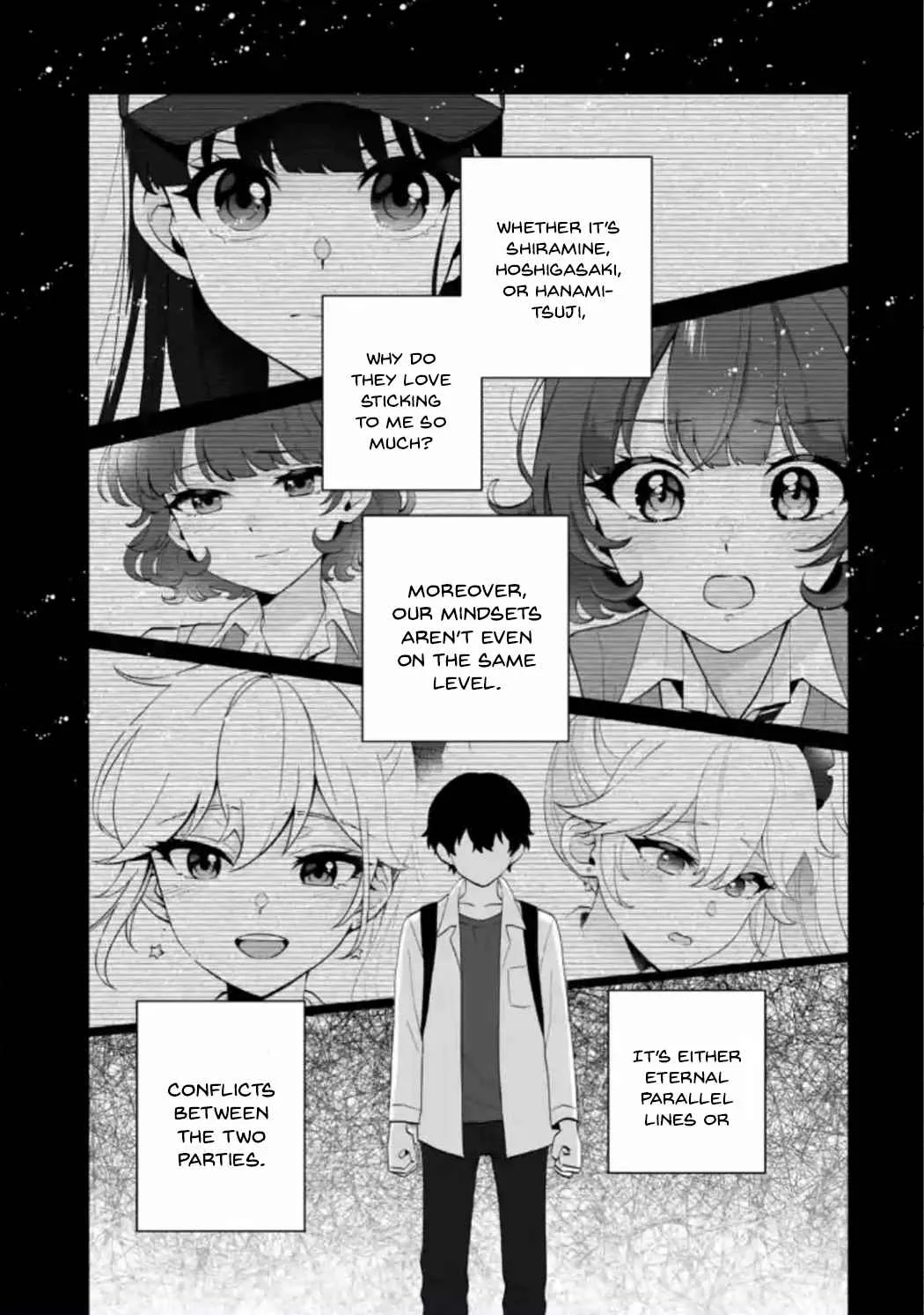 Please Leave Me Alone (For Some Reason, She Wants to Change a Lone Wolf's Helpless High School Life.) Chapter 14 page 15